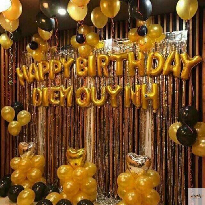 trang trí rèm kim tuyến